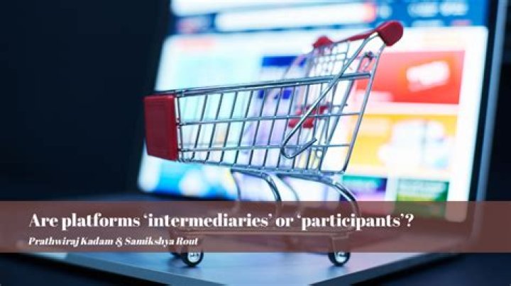 Are e-commerce platforms intermediaries?