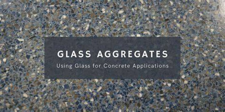 Can glass be used as aggregate?