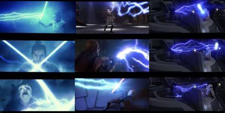 Can lightsabers deflect lightning?
