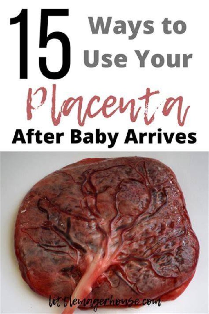 Can you eat placenta raw?