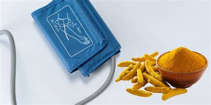 Does turmeric interact with blood pressure medication?