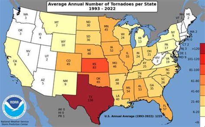 Has there ever been a tornado in all 50 states?