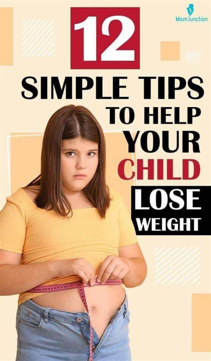 How can a 13 year old lose 40 pounds?