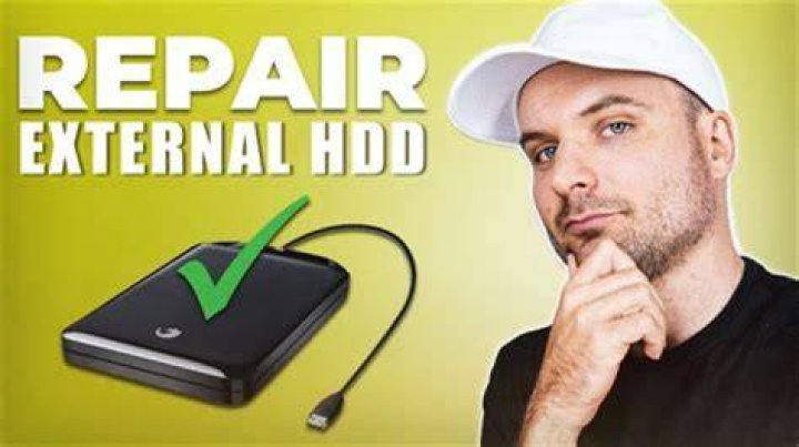 How do I know if my external hard drive is failing?