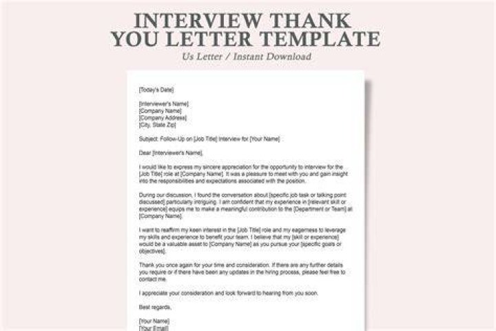 How do you write a thank you note for an interview that didn't go well?