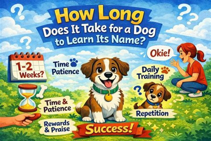 How long does it take for a puppy to learn its owner?