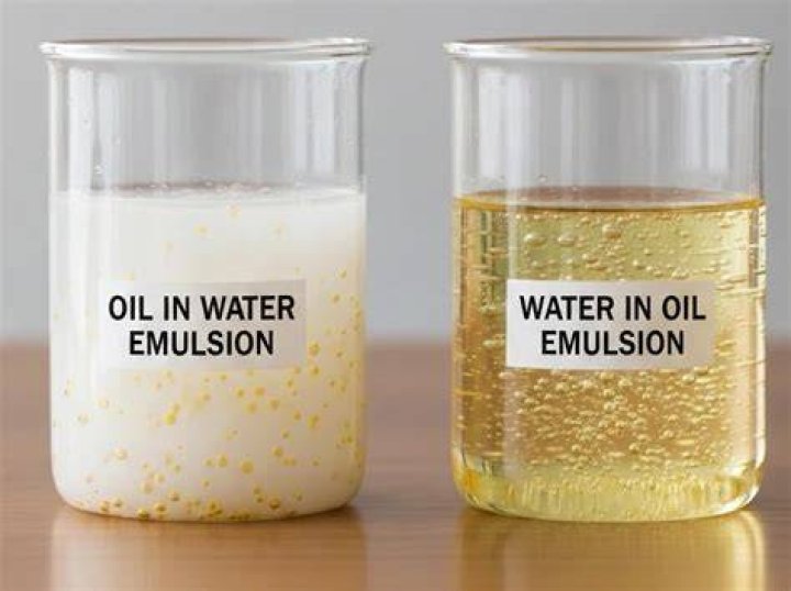 Is butter a fat in water emulsion?