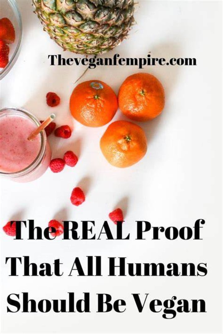 Should humans be vegan?