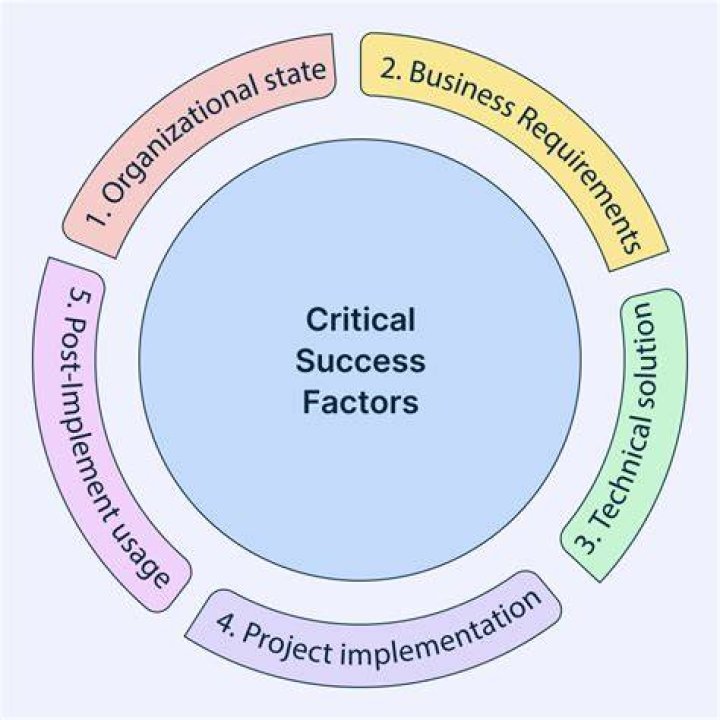 What are critical success factors?