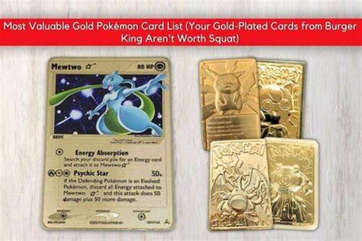 What are Pokémon cards worth?