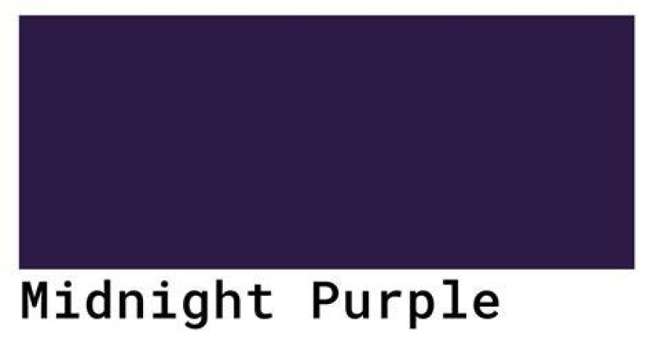 What color is midnight purple?