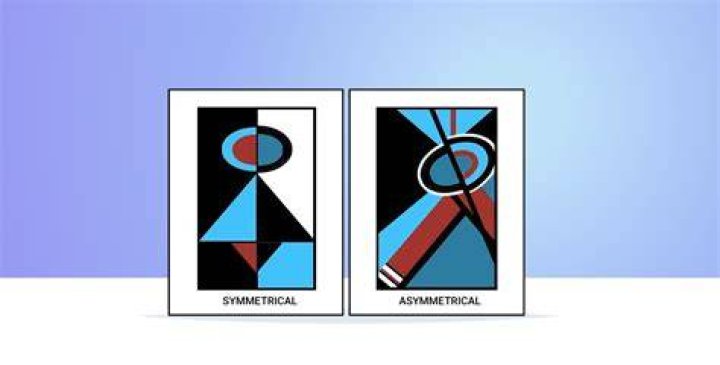 What does asymmetrical mean in art?