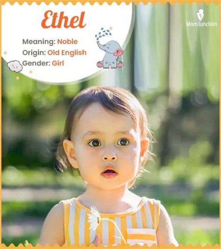 What does the name Ethel mean?