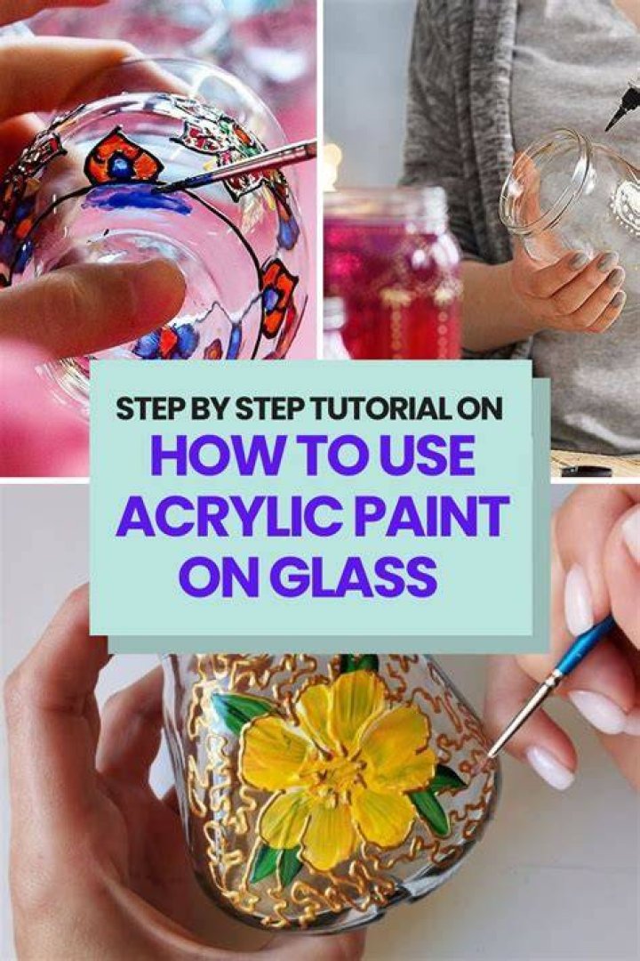 What is best paint to use on glass?