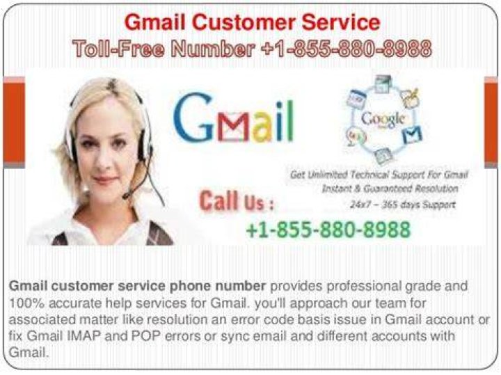 What is the number for Gmail customer service?