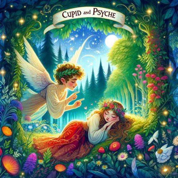 What kind of love does Cupid have for Psyche?