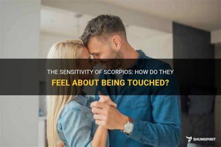 Where do Scorpios like to be touched?
