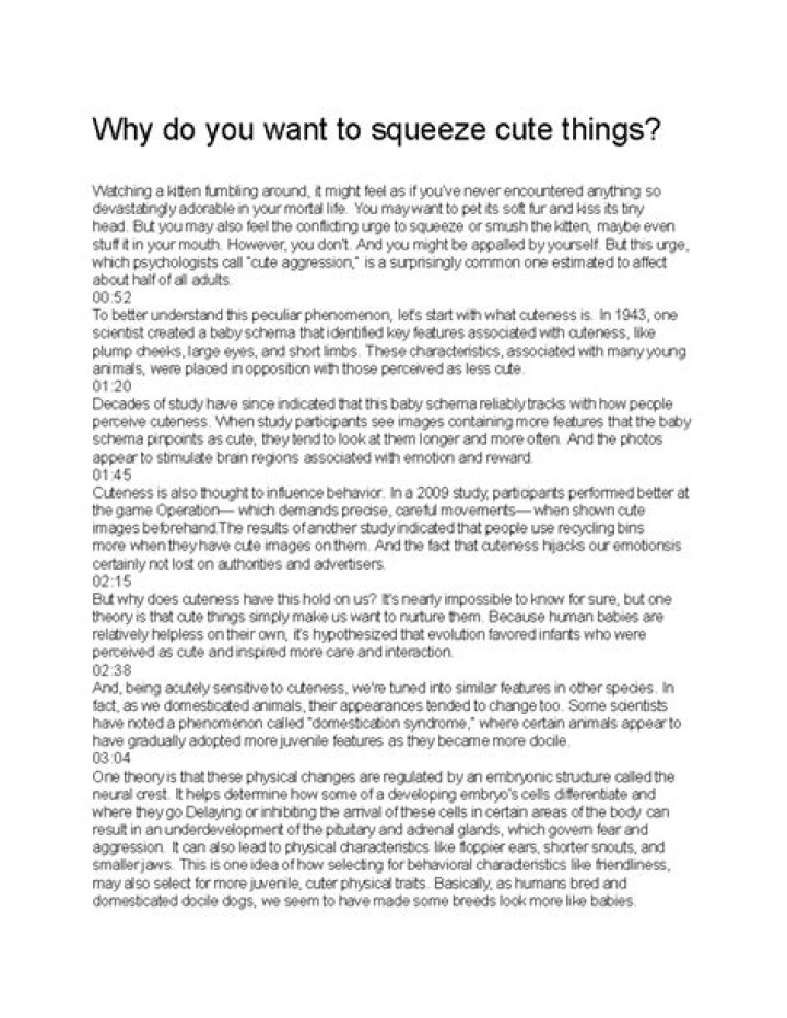 Why do I want to squeeze kitten?