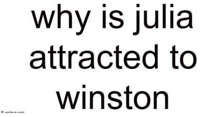 Why don t Julia and Winston realize they overslept?