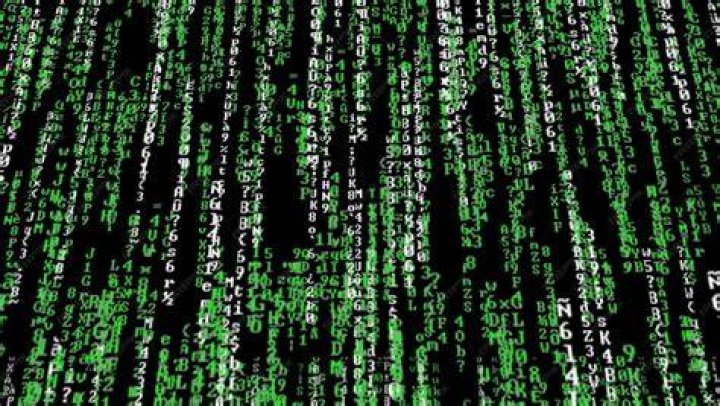Why is the Matrix text green?